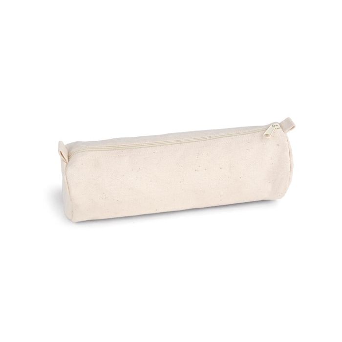 Trousse publicitaire en coton couleur ivoire