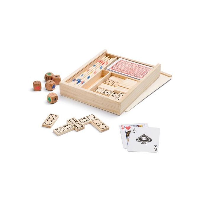 Ensemble de 4 jeux pour offrir aux clients 