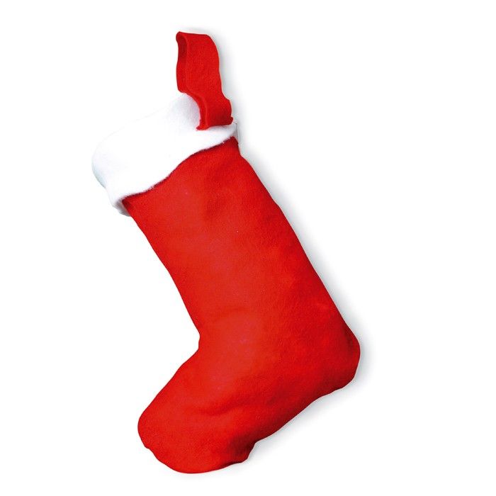 Chaussette de Noël personnalisable avec zone d'impression