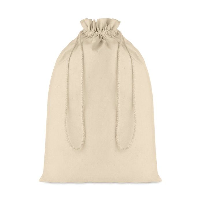 Grand sac coton personnalisé pour cadeau vue avec zone d'impression