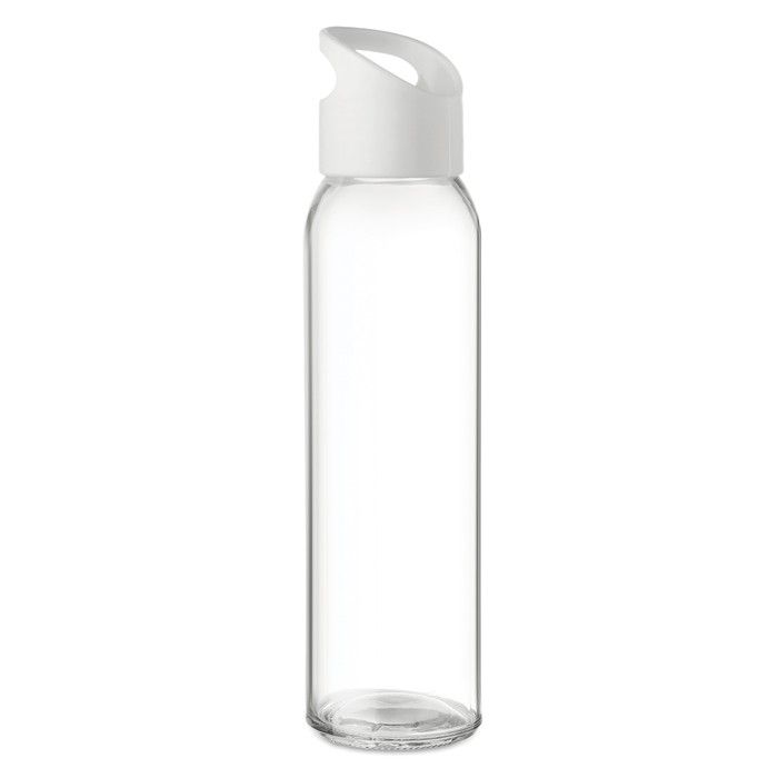 Bouteille en verre personnalisable 470ml avec zone d'impression