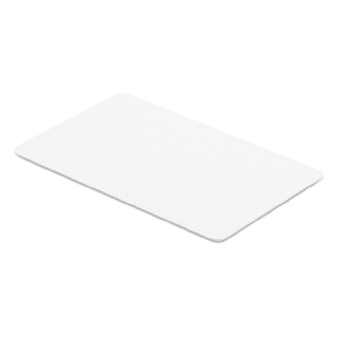 Carte RFID personnalisable couleur blanc
