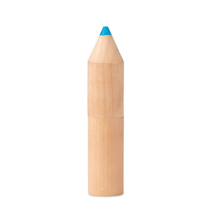Set de crayon de couleurs personnalisable avec zone d'impression