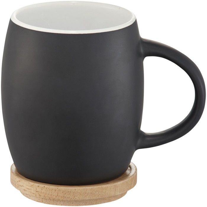 Mug publicitaire avec couvercle ou sous-tasse avec zone d'impression