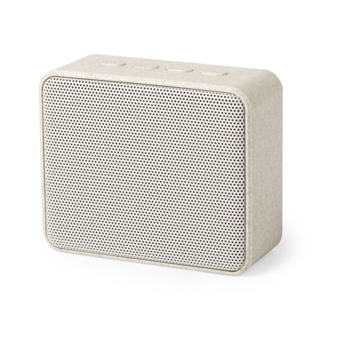 Enceinte écologique Bluetooth en paille de blé