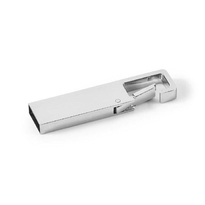 Clé USB métallique à personnaliser avec le logo avec zone d'impression