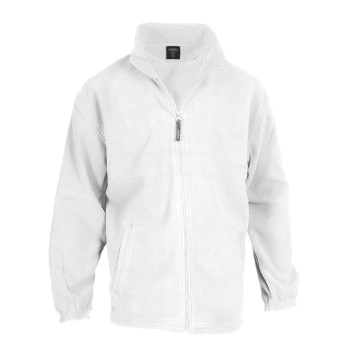 Veste polaire personnalisée chaude 280g/m2 couleur blanc