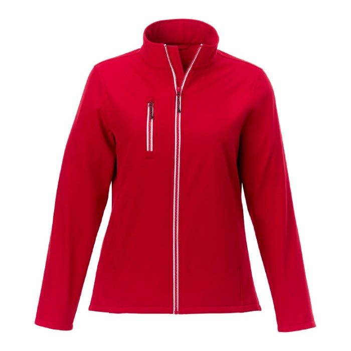 Veste personnalisée soft Shell femme 250 g/m2 couleur bleu