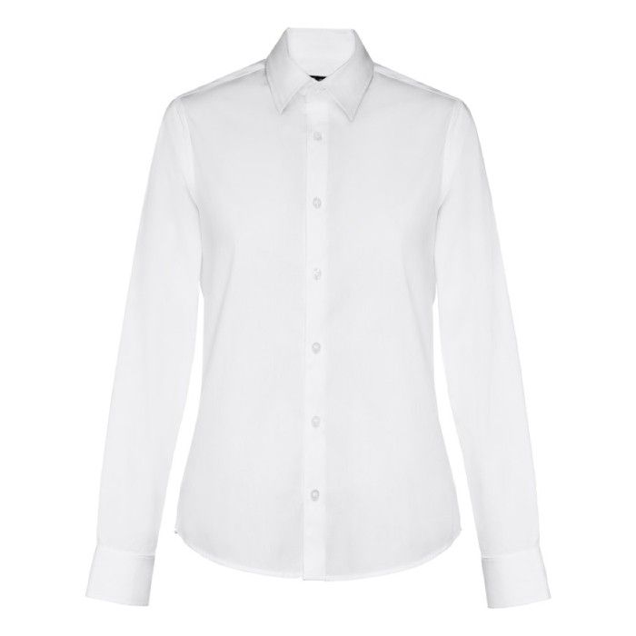 Chemise logoté à manches longues 115 g/m2 avec zone d'impression