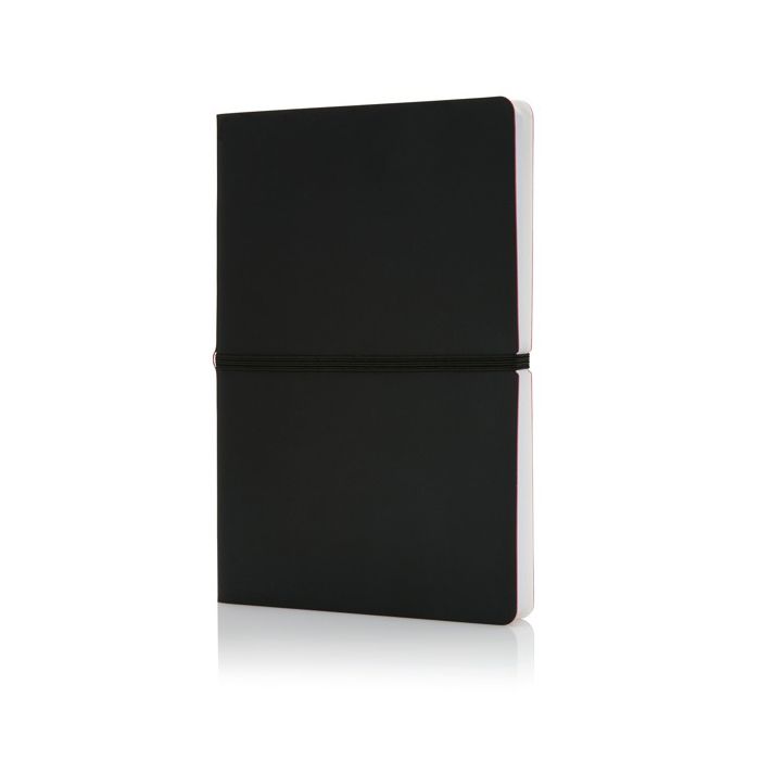 Carnet coloré avec couverture souple avec zone d'impression