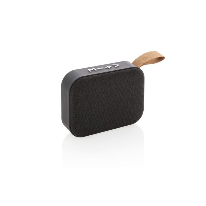 Enceinte Bluetooth personnalisée en tissu couleur lime