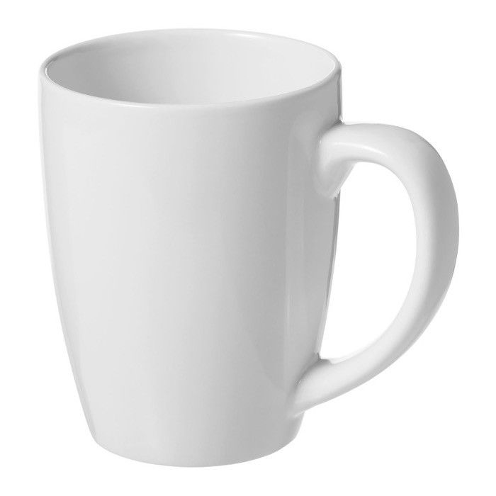 Tasse en céramique d'une capacité de 350 ml avec zone d'impression