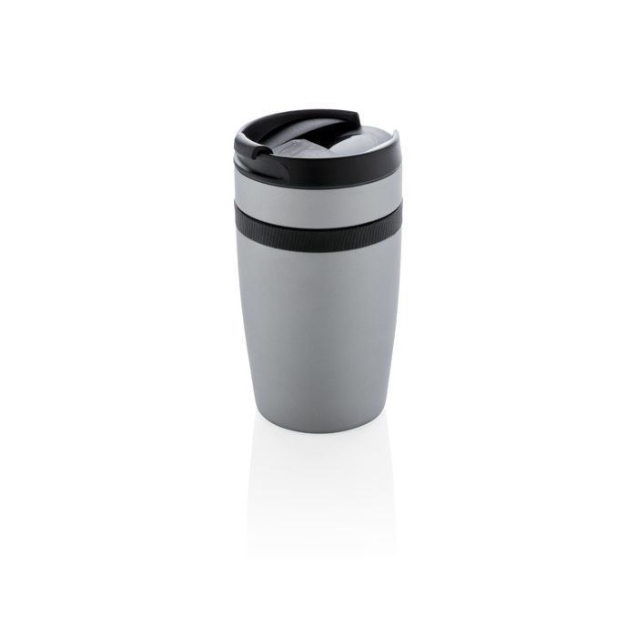 Petite mug isotherme personnalisé pour café couleur noir