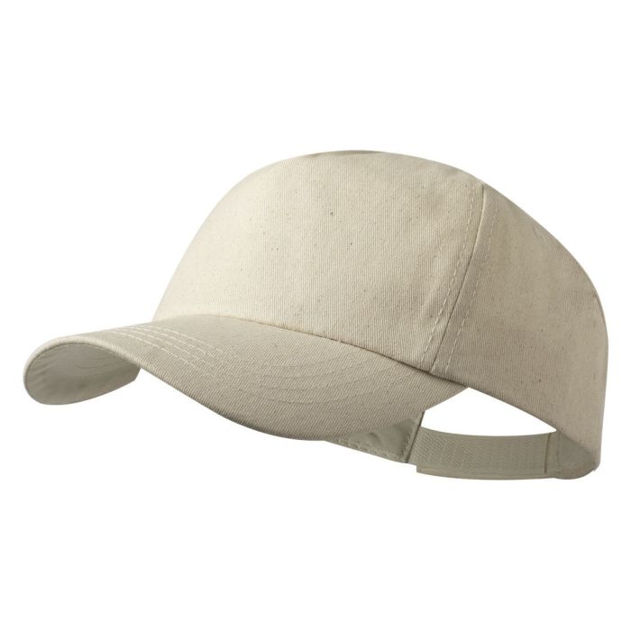 Casquette en coton organique certifié GOTS couleur ivoire