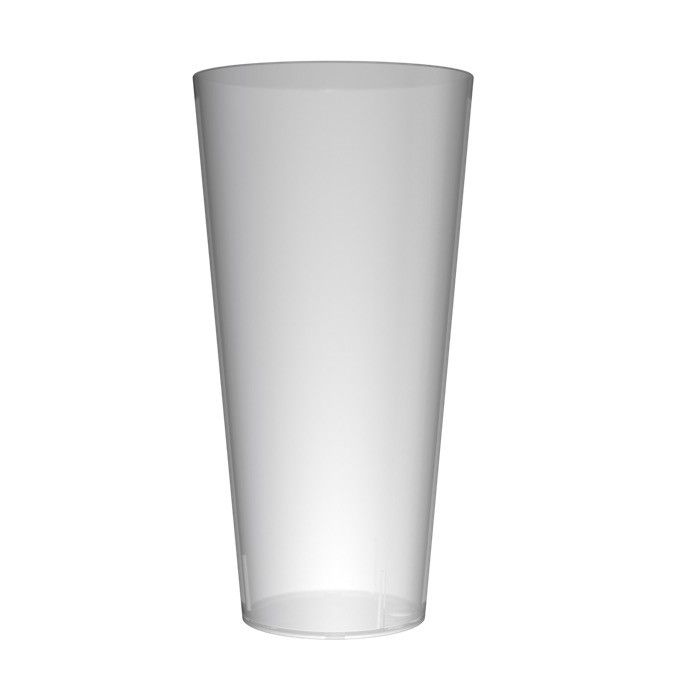 Verre en plastique résistant, 500 ml réutilisable