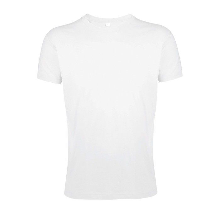 T-shirt à col rond pour la publicité couleur rouge chiné