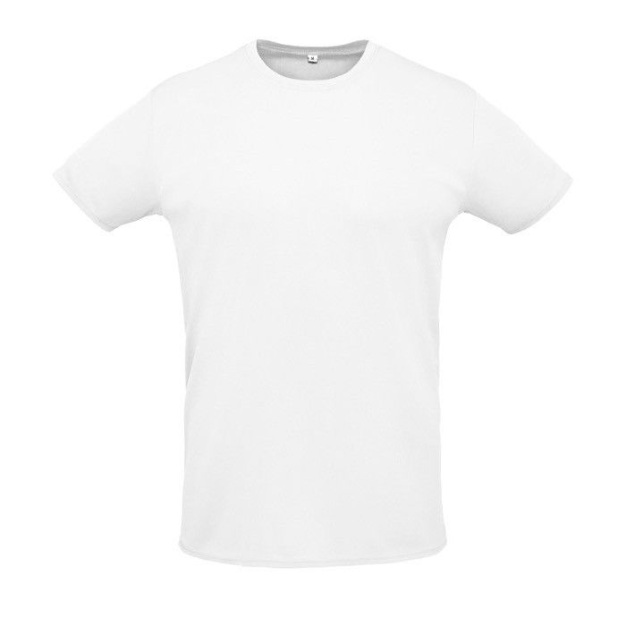 T-shirt unisexe pour cadeaux d'entreprise couleur blanc