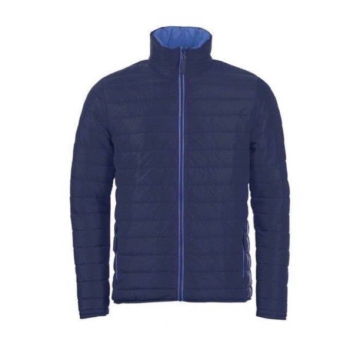 Veste chaude pour cadeaux personnalisés couleur bleu foncé