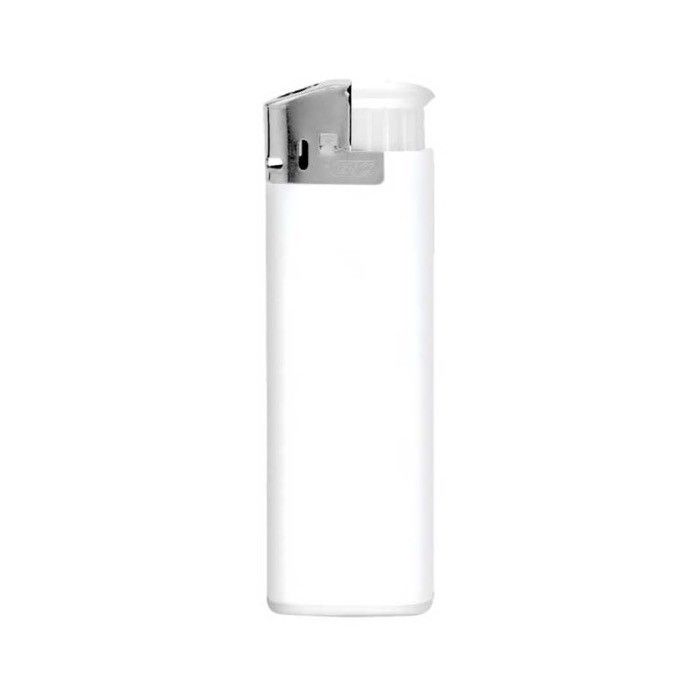 Briquet BIC® personnalisé électronique couleur noir vue avec logo imprimé