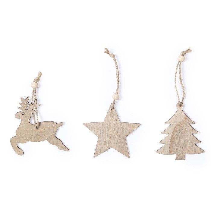 Décorations de Noël publicitaires avec zone d'impression