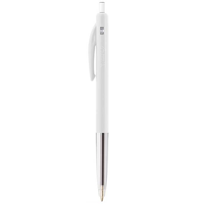 Stylo personnalisable BIC avec boîtier coloré avec zone d'impression