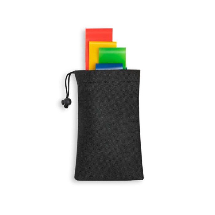 Kit de bandes élastiques pour la gym couleur noir première vue