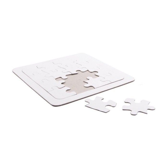 Puzzle pour personnalisation numérique couleur blanc