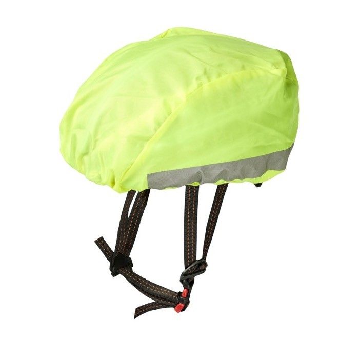 Housse pour casque de vélo réfléchissante avec zone d'impression