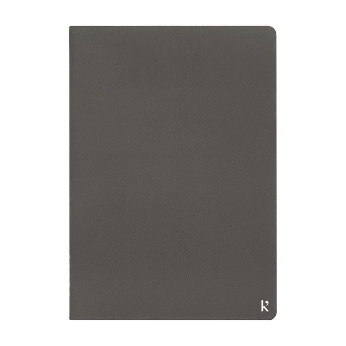 Ensemble de carnets A5 en papier de pierre avec impression vue de face