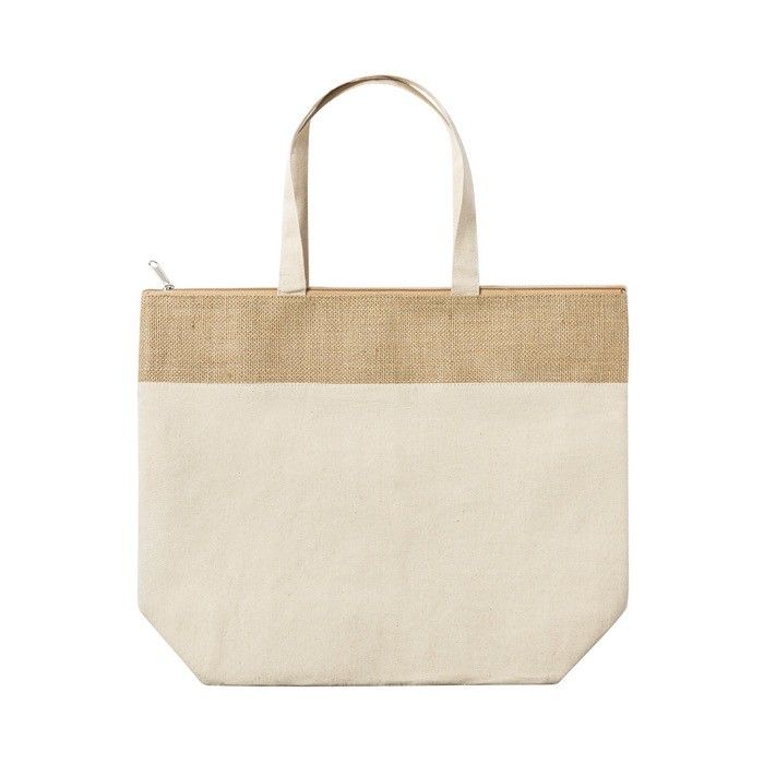 Sac isotherme en coton de 225 gr/m2 avec zone d'impression