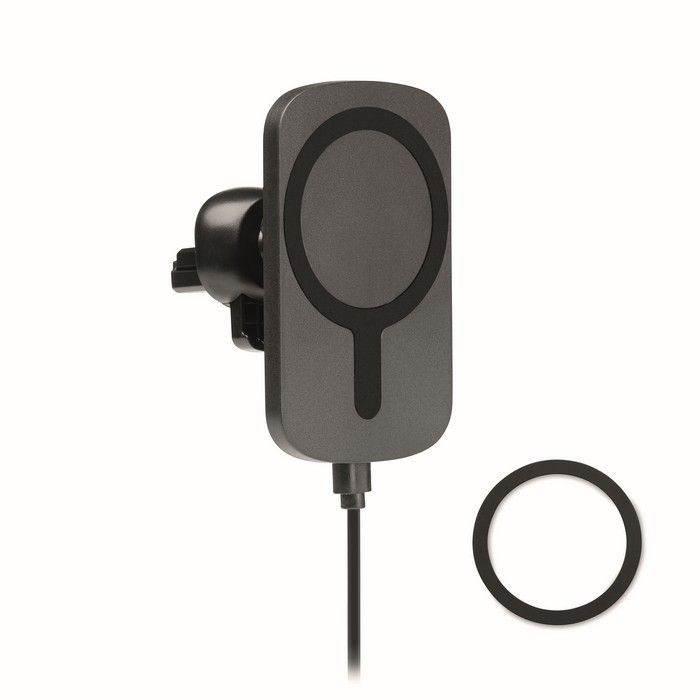 Chargeur de voiture sans fil personnalisé couleur noir