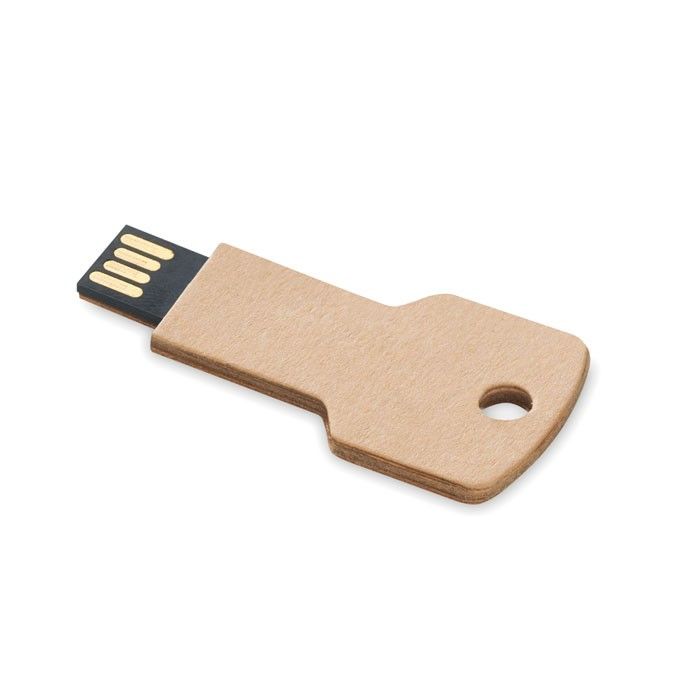 Clé USB type éco pour offrir avec zone d'impression