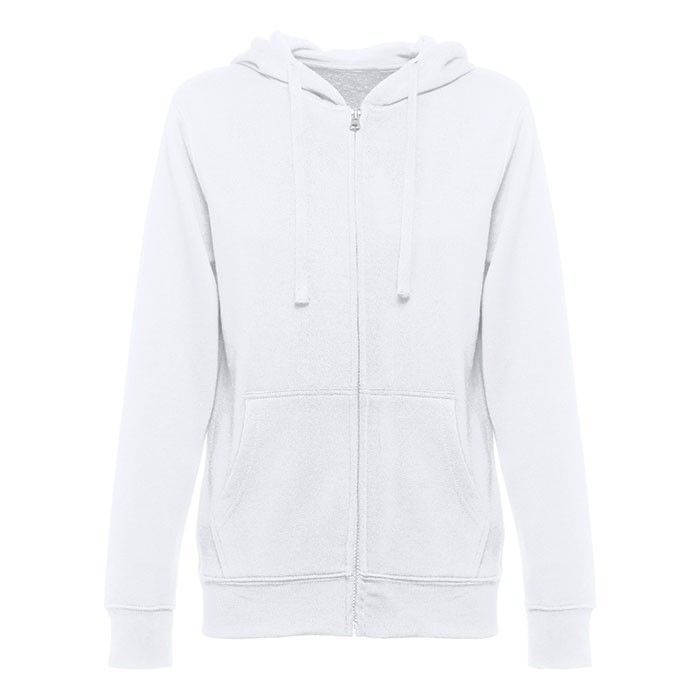 Sweat-shirt zippé pour femme de 320 g/m2 avec zone d'impression