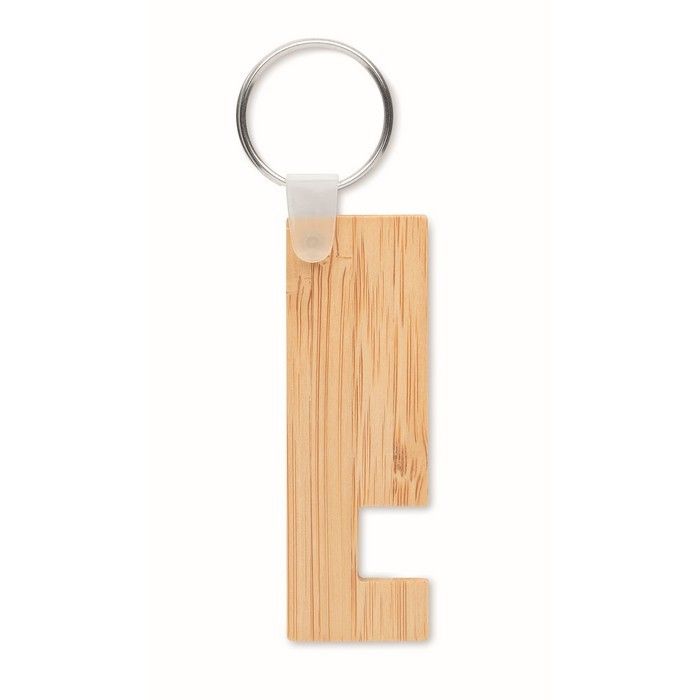 Porte-clés en bambou avec support