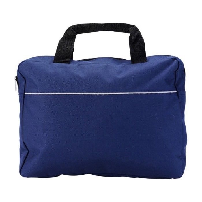 Sacoche d'ordinateur avec poignées courtes avec zone d'impression