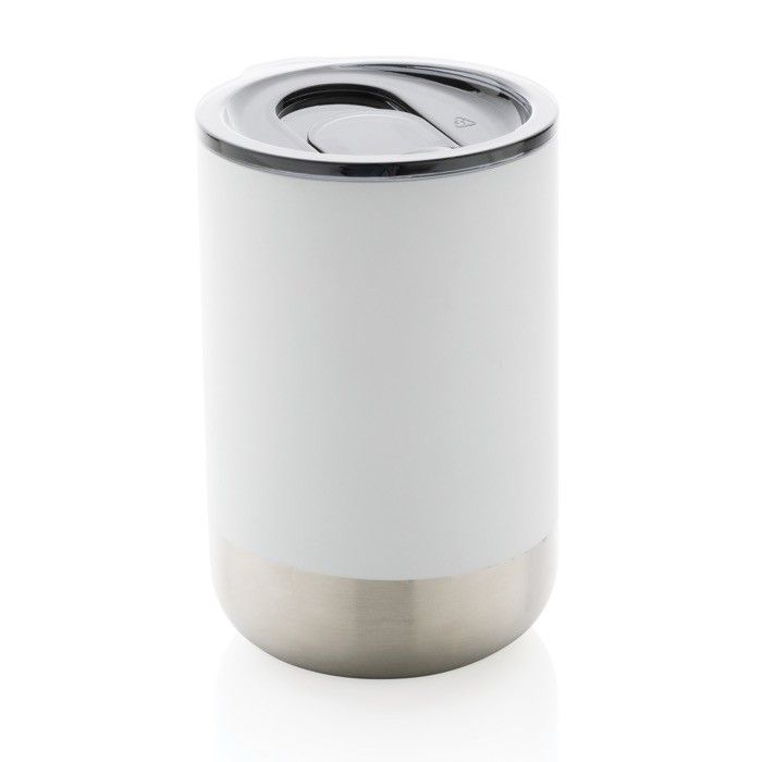 Bouteille thermos en acier recyclé avec zone d'impression