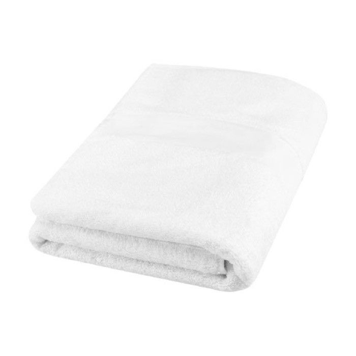 Serviette en coton 70x100 cm 450 g/m2 avec zone d'impression