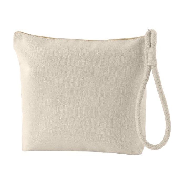 Trousse de toilette en coton 310 g/m2 avec zone d'impression
