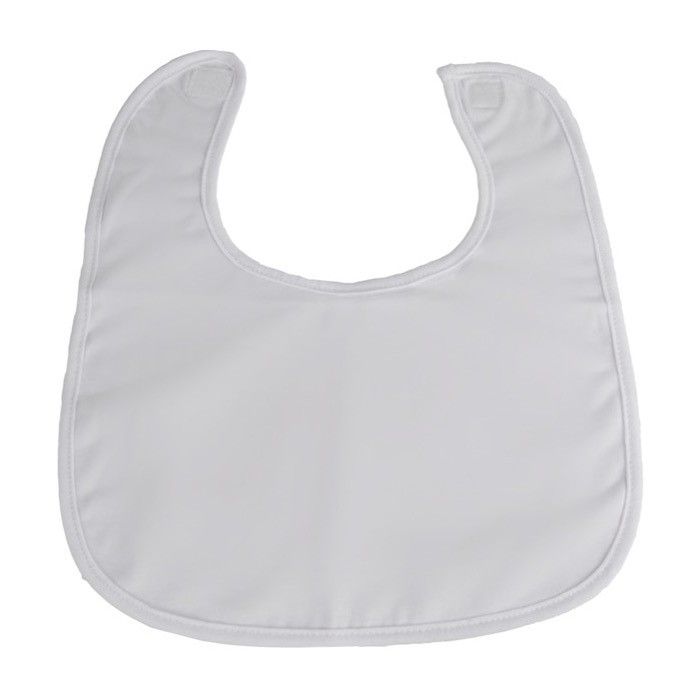 Bavoir pour la sublimation avec zone d'impression