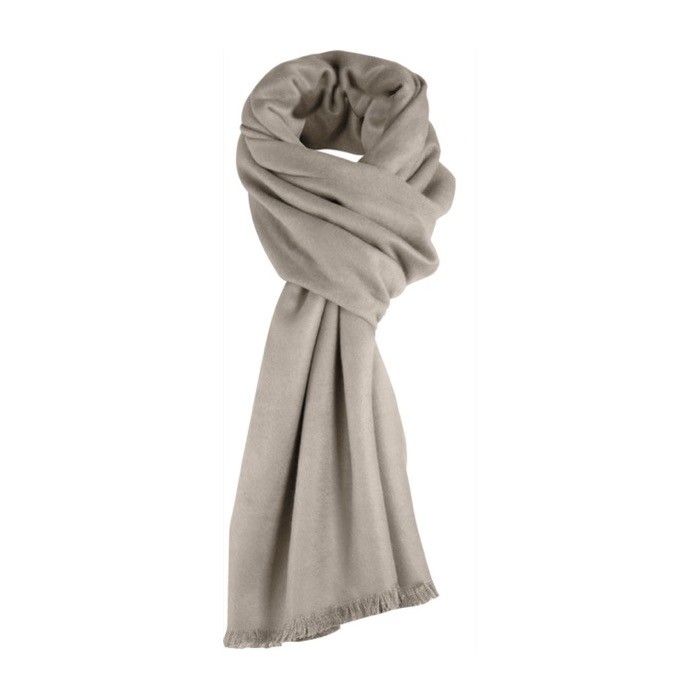 Châle en acrylique avec une finition lisse