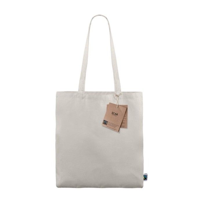 Tote bag issu du commerce équitable 180gr avec zone d'impression