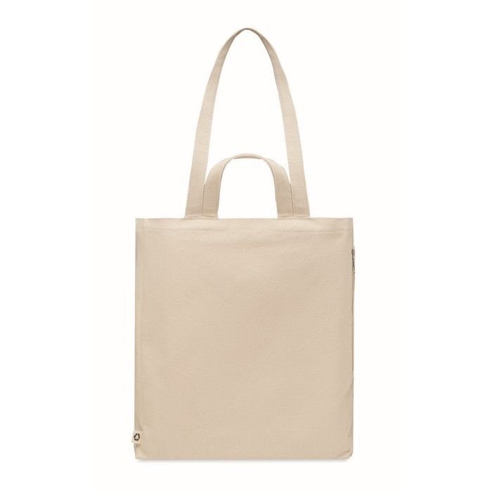Tote bag recyclé avec pochette 140 g/m2