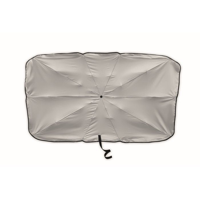 Pare-soleil de voiture de type parapluie avec zone d'impression