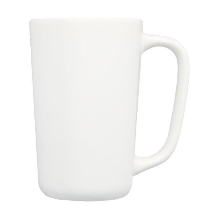 Grand mug en céramique avec finition mate