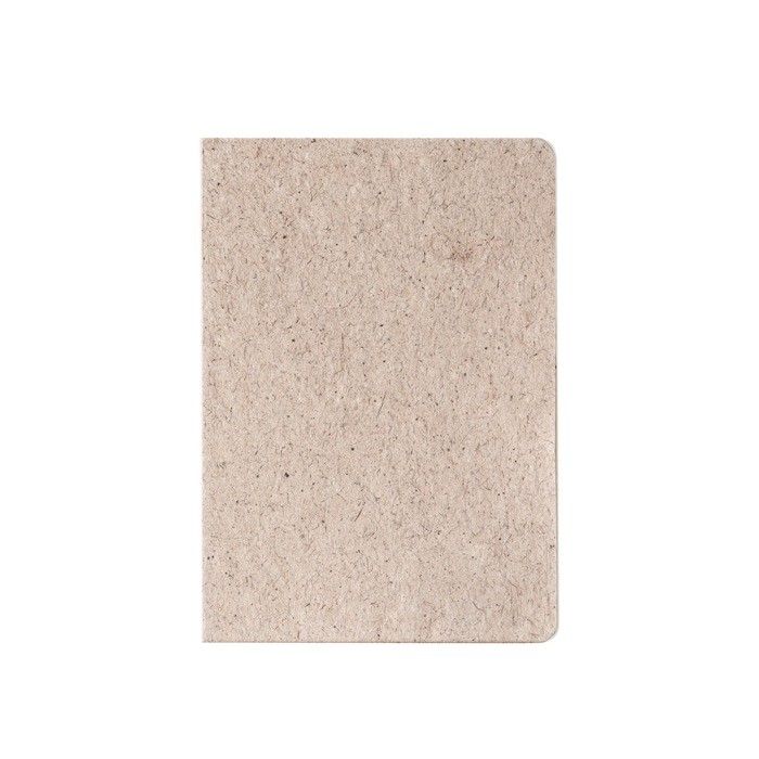 Carnet avec couverture fabriquée à partir de thé avec zone d'impression