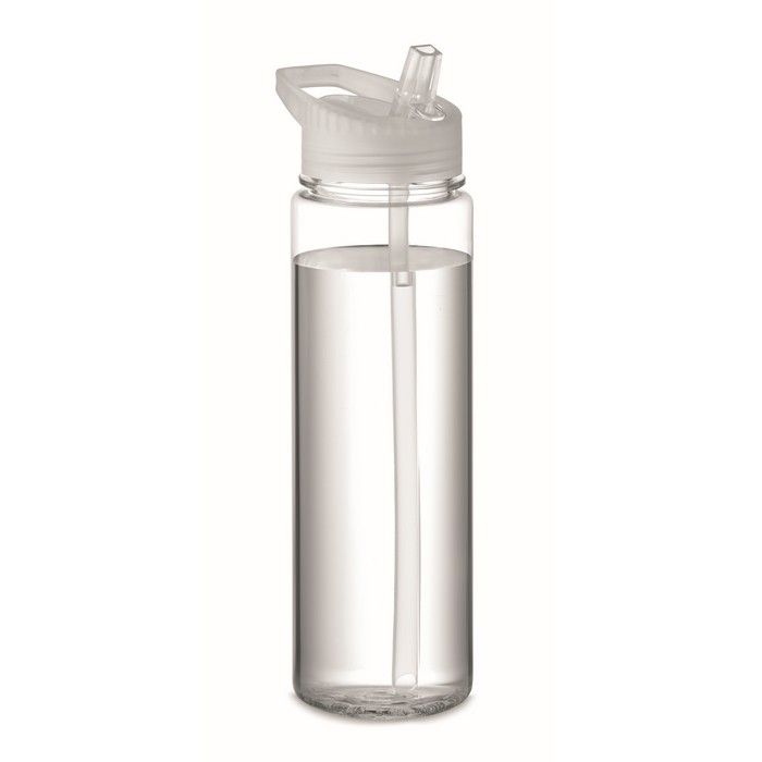 Gourde imprimée en tritan anti-fuite avec paille pour le sport 650ml