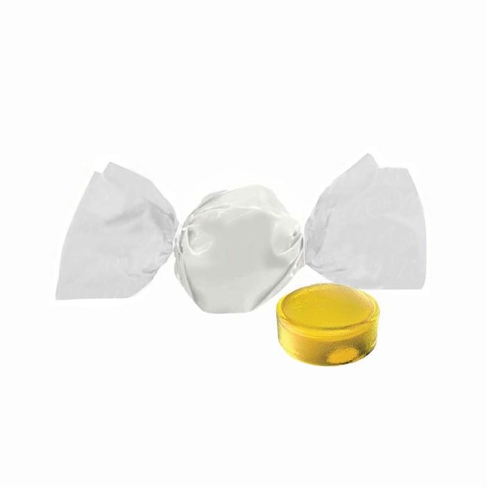 Mini bonbon sans sucre avec 2 nœuds et emballage recyclable