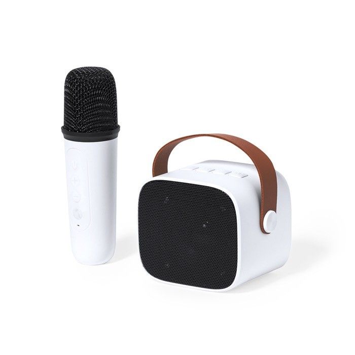 Set karaoké avec enceinte 5 watts et micro Bluetooth