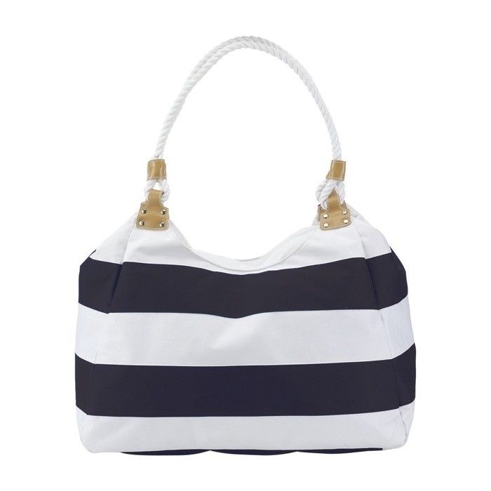 Sac de plage marin en polyester avec poche intérieure