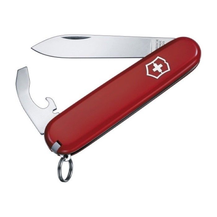 Couteau de poche Victorinox en acier inoxydable 8 fonctions
